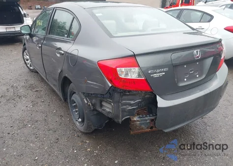2012 Honda Civic Lx from USA, damaged, VIN 2HGFB2F55CH558222